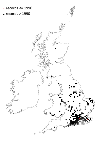 Dolichovespula saxonica map